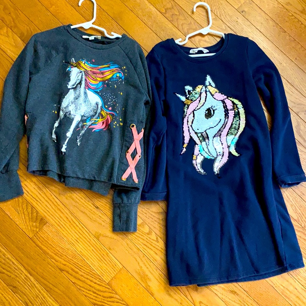 Girls dress and jogger set